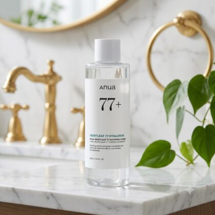 Anua Heartleaf 77% Soothing Toner – Tônico Acalmante, Anti-Acne e Controle de Poros