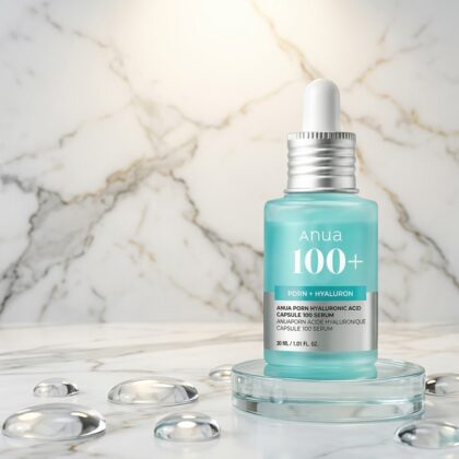 Anua PDRN Hyaluronic Acid Capsule 100 – Sérum Efeito Glass Skin Regeneração Profunda