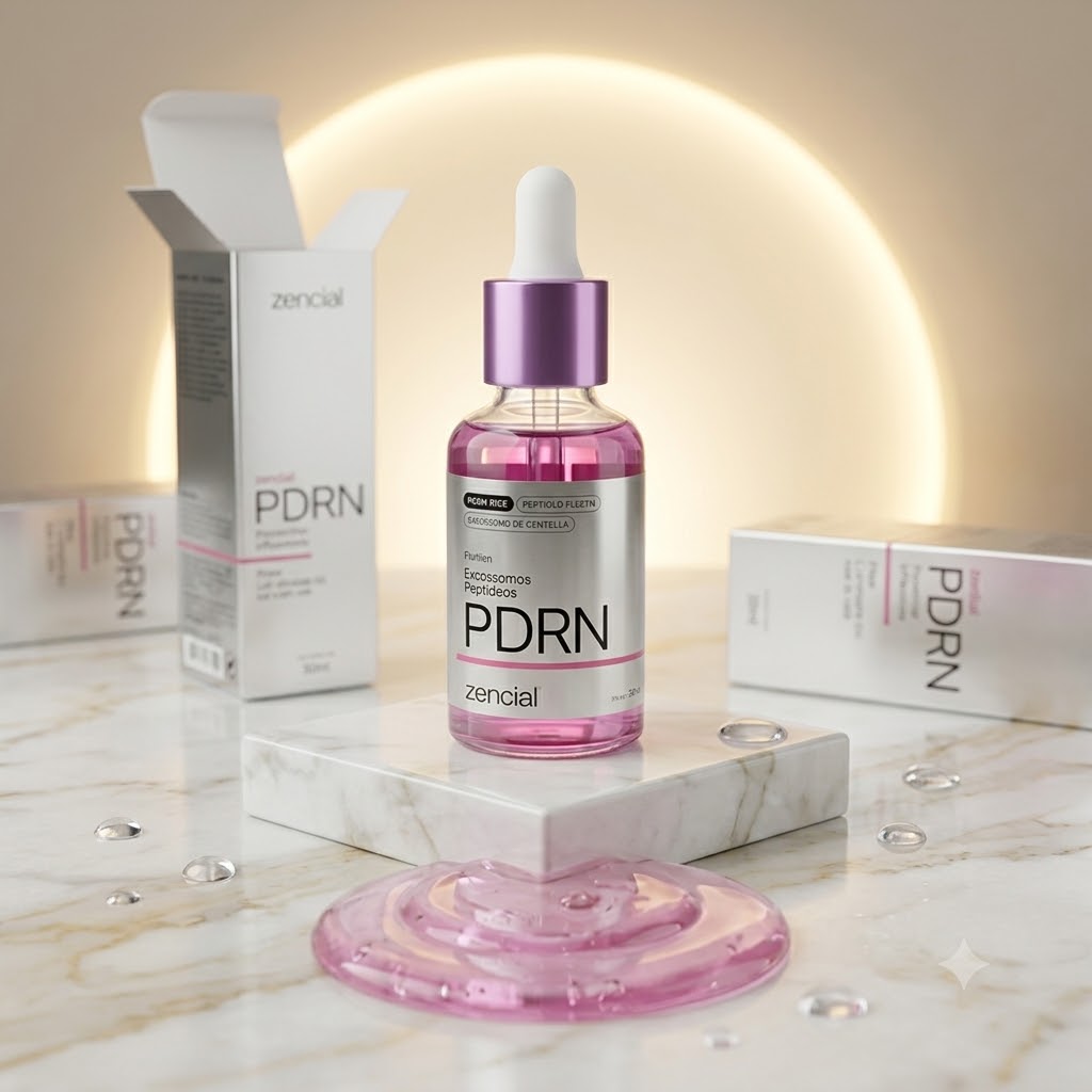 Sérum PDRN + Exossomos Zencial 30ml – Regeneração Celular Profunda e Efeito Rejuvenescedor
